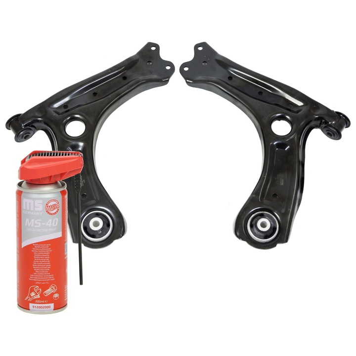 Master-Sport első lengőkar készlet, 2 darab, fokozott ellenállás, kompatibilis SEAT IBIZA IV, 1.2 TDI, 2010-2015