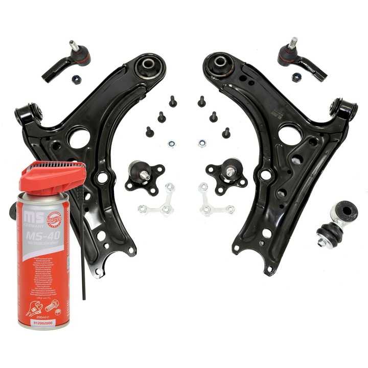 Master-Sport első lengőkar készlet, 8 részes, VW Polo III, 1.4-1.9 kompatibilis