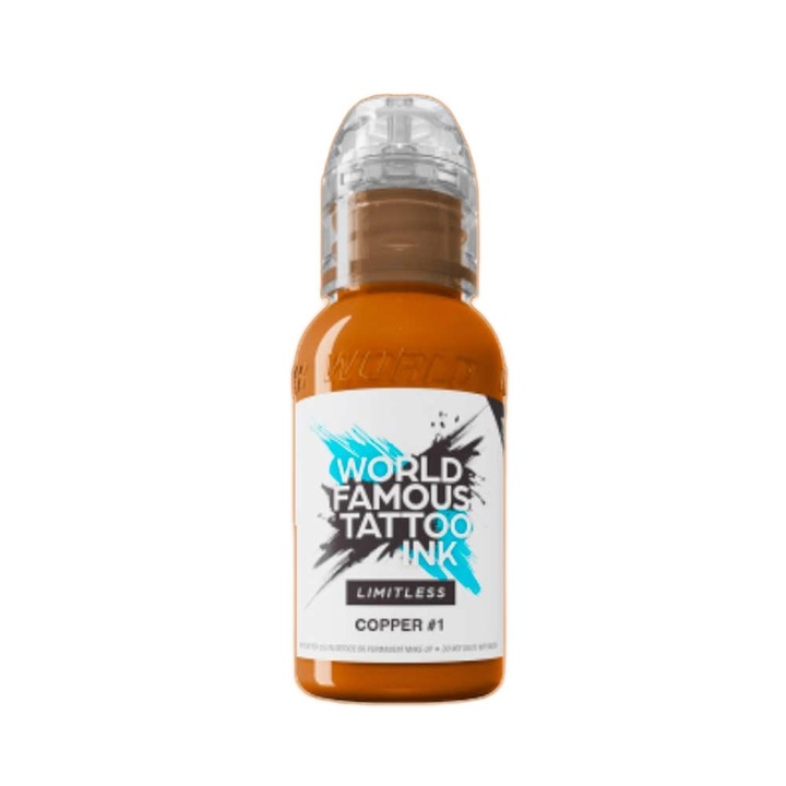 Tus de tatuat World Famous, 30 ml, Copper 1