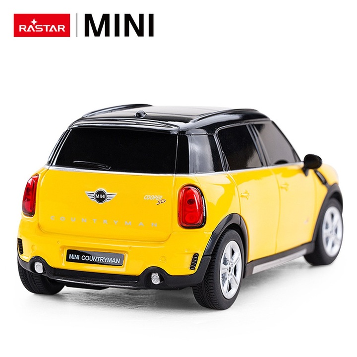 Masinuta R/C 1:24 Mini Countryman, detalii precise, 17.1x8.4x6.5cm, multicolor, set complet
