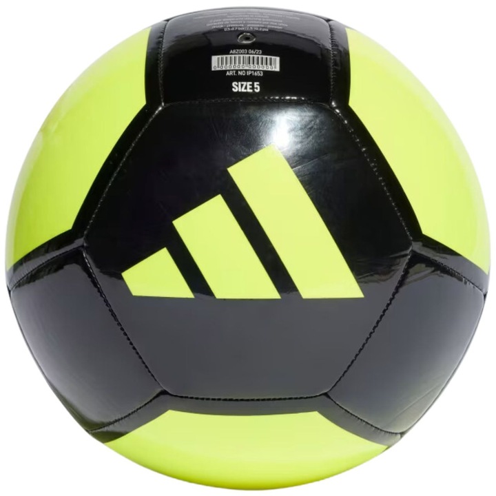 Minge fotbal adidas EPP Club, negru-verde, 100% TPU, marimea 4