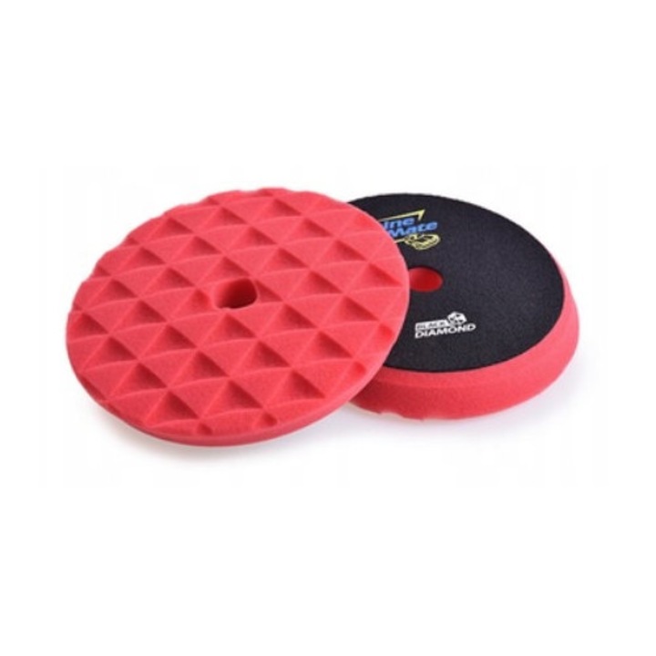 Burete lustruit, ShineMate, Rosu, 150mm