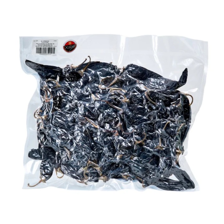 Ardei Pasilla uscat 1kg, Xatze, aroma profunda, ambalaj mare