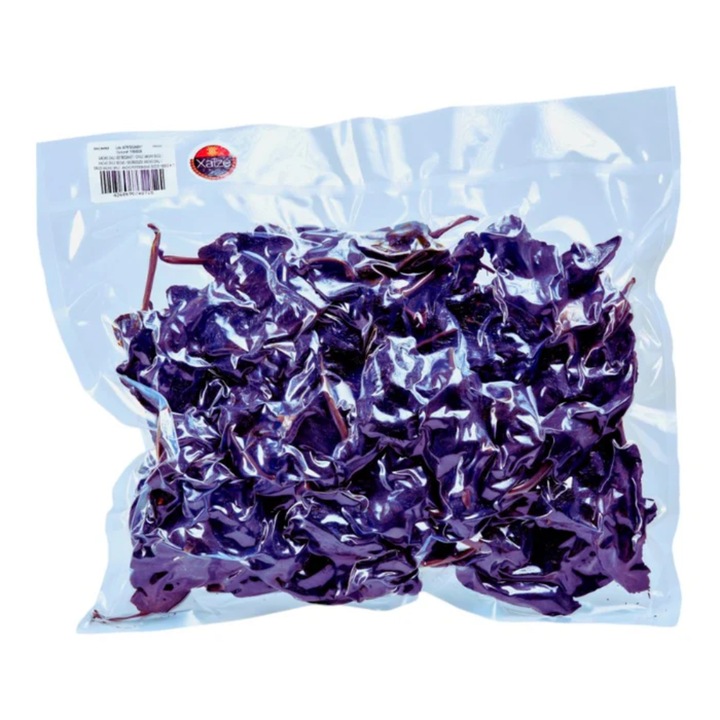 Ardei iute Ancho uscat, 1kg, Xatze, aromă bogată, roșu închis