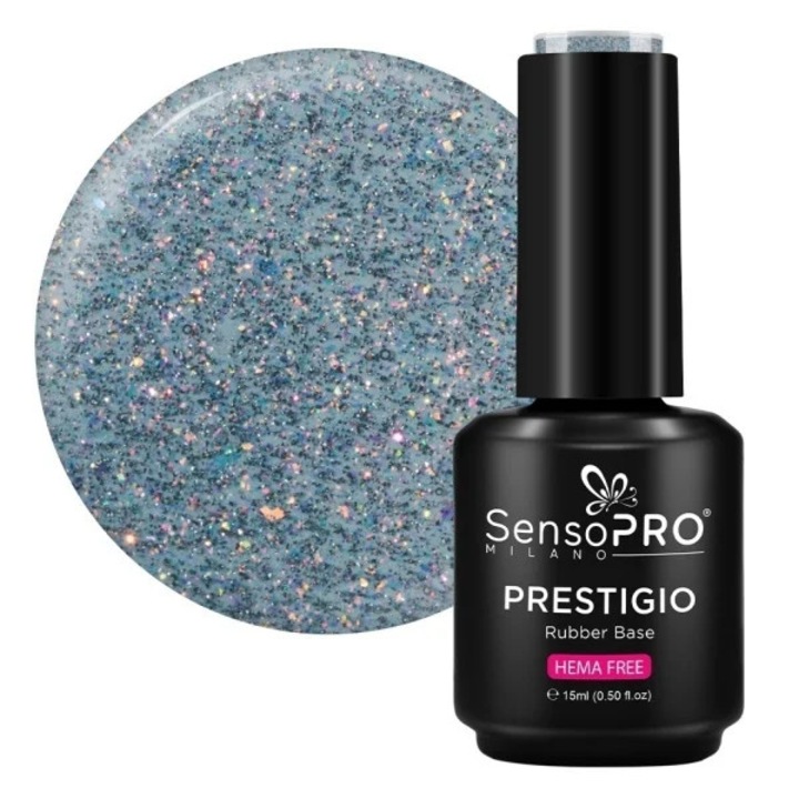 Каучукова база PRESTIGIO SensoPRO Milano - Starlight Silver 15ml