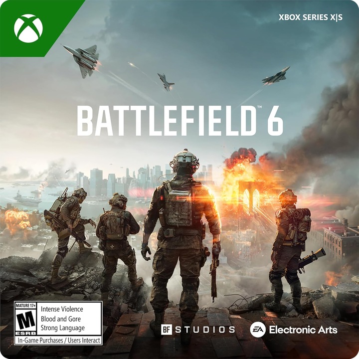 Joc electronic Battlefield 6, EA Games, cod activare, Xbox Series X