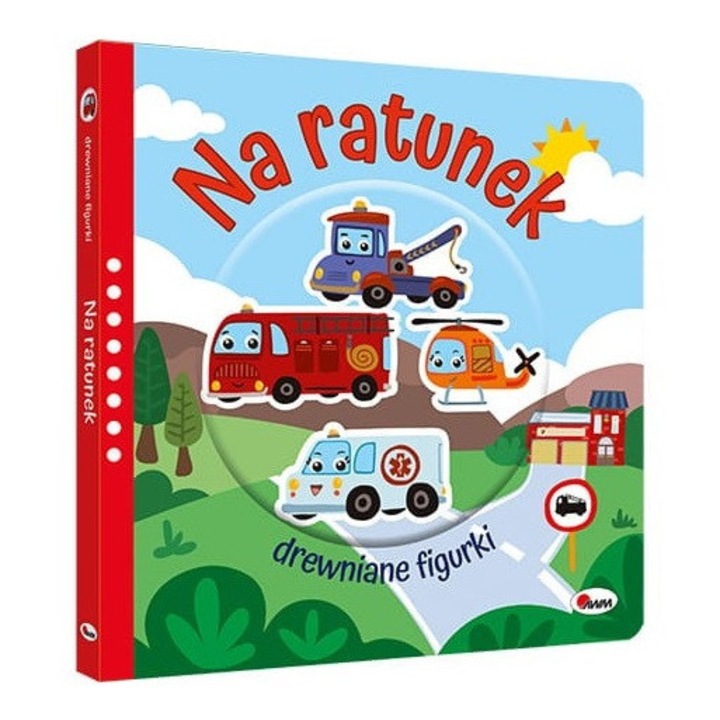 Дървени фигурки Na ratunek, комплект, многоцветни, 13822