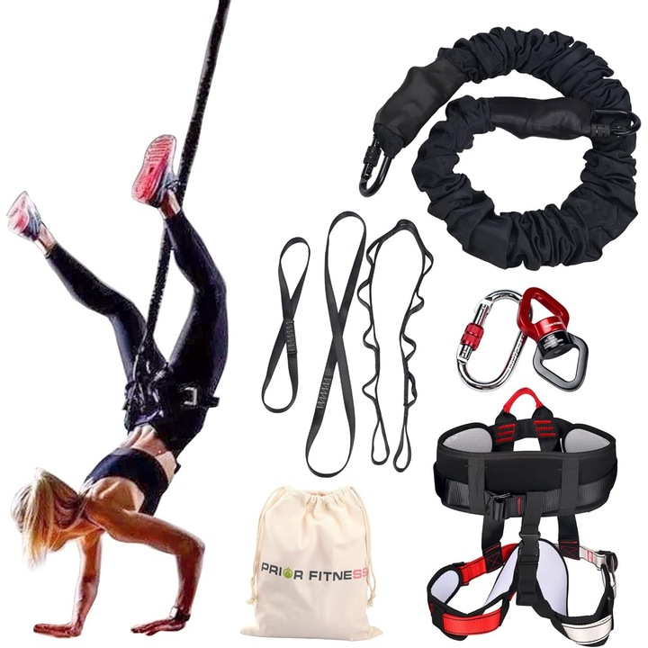 Bungee Fitnesz Felszerelés - Rugalmas Ellenállás Otthoni és Edzőtermi Edzéshez