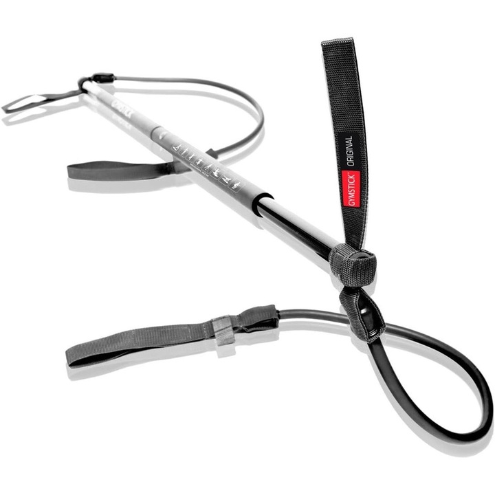 Gymstick Original 2.0, 130 cm, táskával és ellenállás gumiszalagokkal