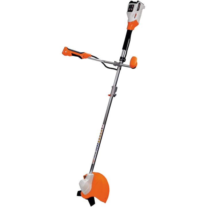 Motocoasa de tuns gazon/iarba pe acumulator Ruris 3024e Power Alfa Up, 20 V, diametru taiere cu fir 30 cm, diametru taiere cu disc 25.5 cm, motor brushless, fara incarcator/acumulator in setul de livrare