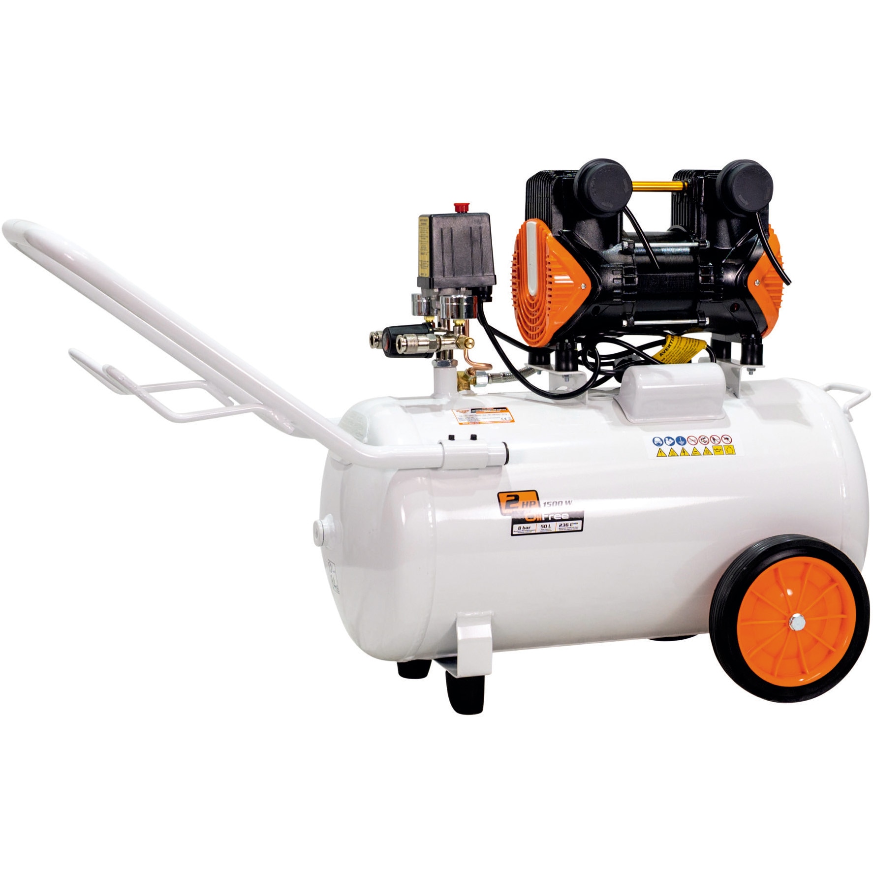 Mobiler Kolbenompressor 200 l, 2,2 kW & 10 bar | Remeza Mobiler Kolbenompressor 200 l, 2,2 kW & 10 bar | Remeza
