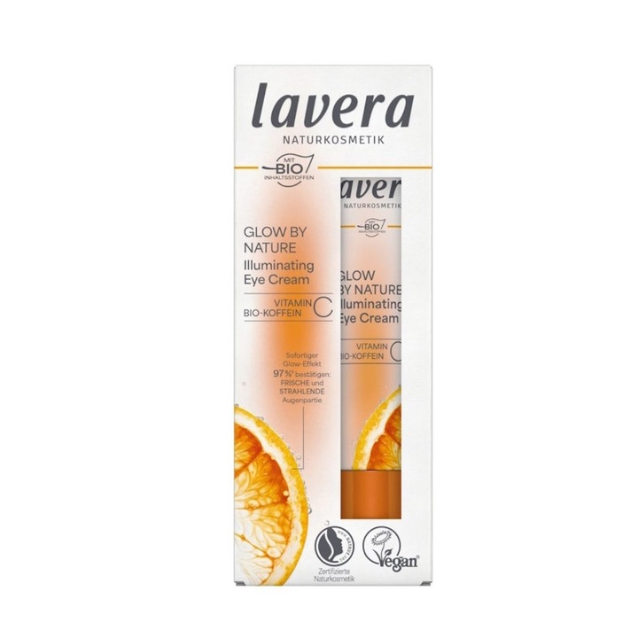 Lavera Glow By Nature Vit. C Crema de ochi (15 ml)