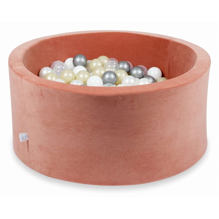 Bazin de joaca cu bile, mimii, 90x40cm, 300 bile, multicolor