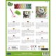 Kit pictura diamante Sentosphere set DIY panda, 15 culori vibrante, 30x40cm