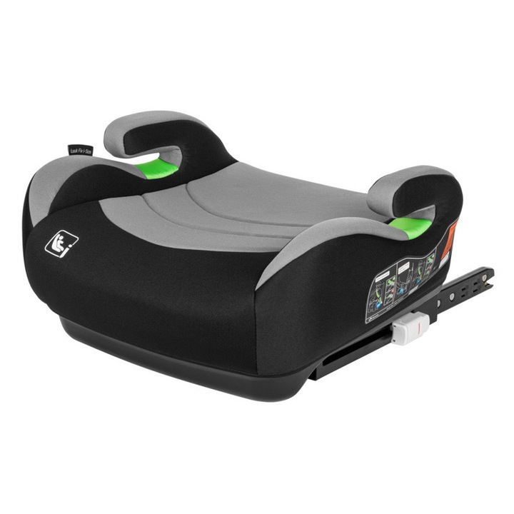 Luuk Fix i-Size ISOFIX ülésmagasító (125-150 cm) - Grey Stone