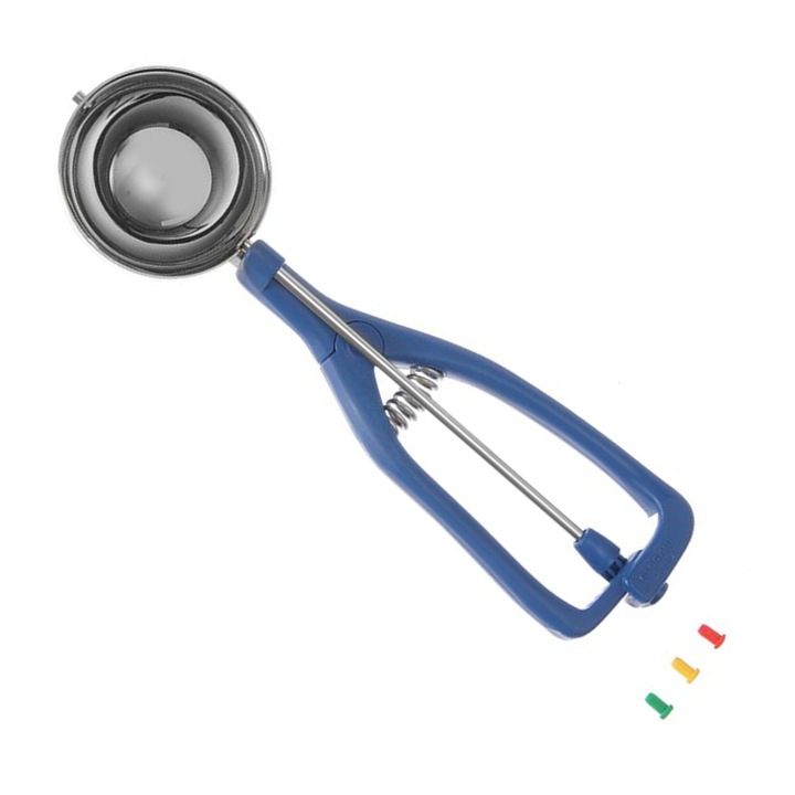 Cupa pentru inghetata STOCKEL, 1/24 l, 51mm, cu manere din poliamida, cu marcaje colorate