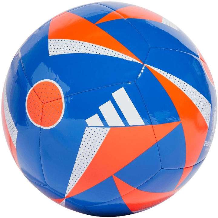 Minge fotbal adidas Euro24, design UEFA EURO 2024, culoare albastra, marimea 3