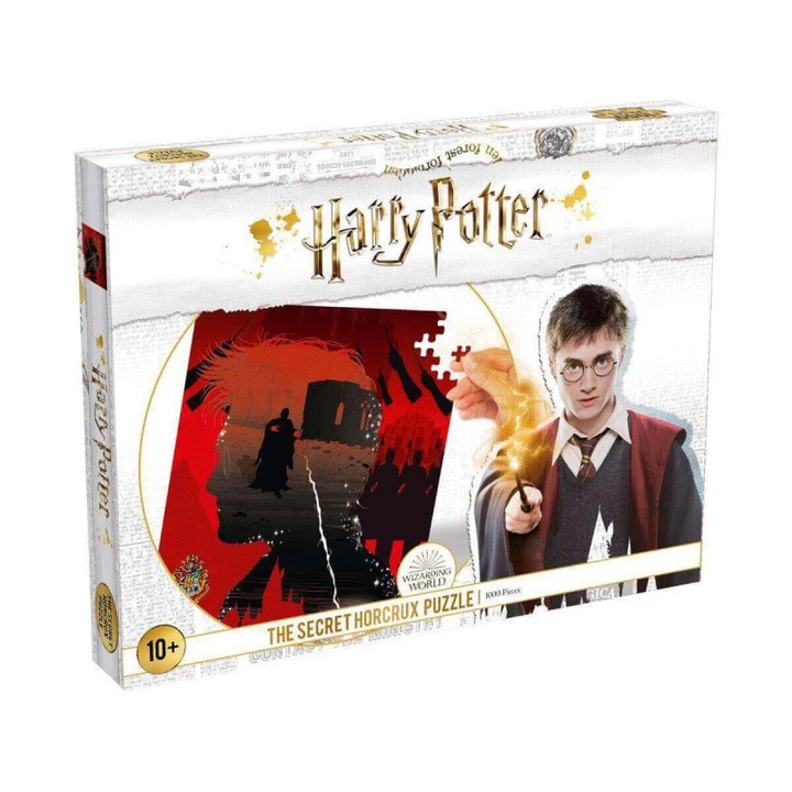 Puzzle Harry Potter - A Titkos Horcrux, 1000 darab, 50x65,5cm, poszterrel, díszdobozban