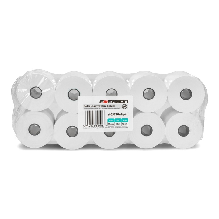 Rola termica 57mmx30mb, fara Bisfenol A, set 10 bucati