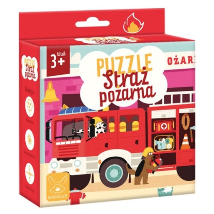 Puzzle Tűzoltóság 3+, 41565, 3 év+