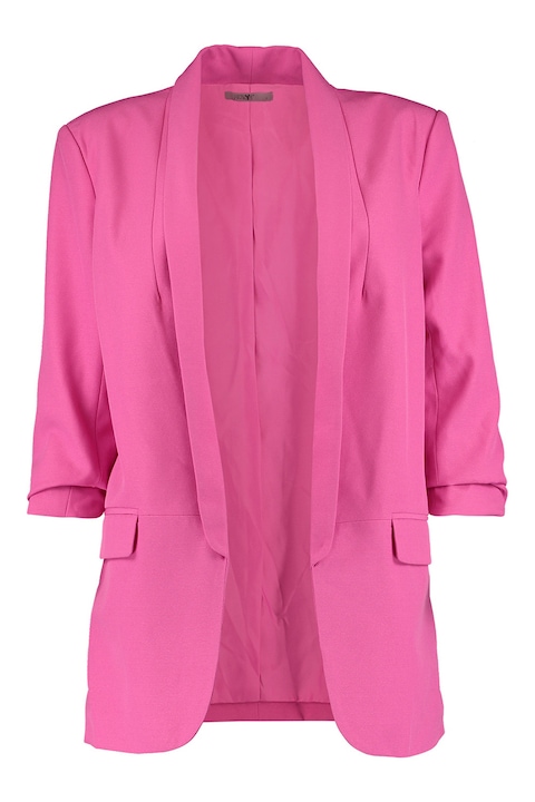 Hailys, Sacou fara inchidere cu maneci medii, Roz deschis