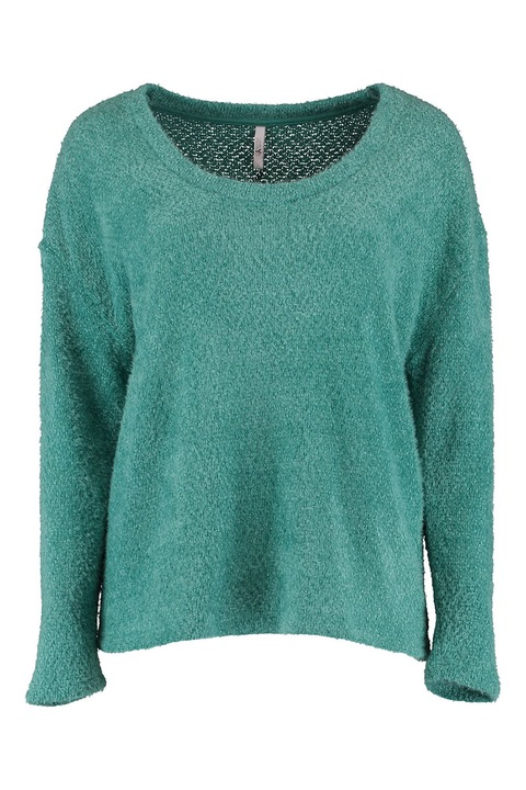 Hailys, Pulover cu maneci cazute, Verde persan