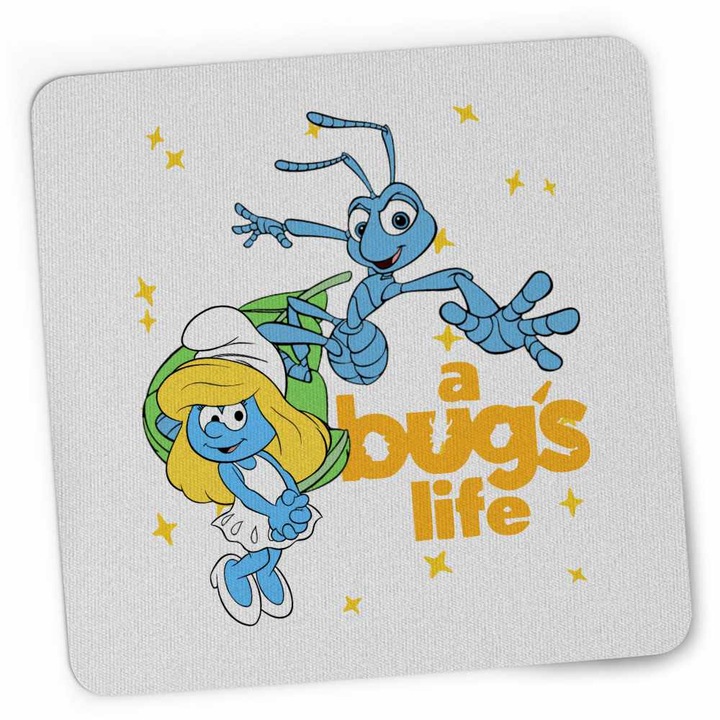 Mousepad A Bug’s Life Flik Furnica Aventuri la Firul Ierbii, 21x19cm