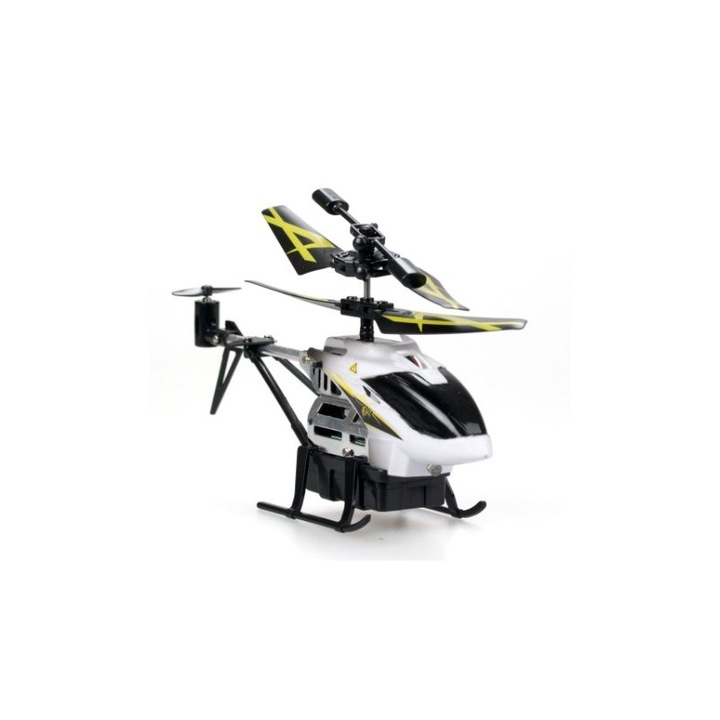 Elicopter zburator, Sky Bombus, zremote control, LED, set cu accesorii, 10+ ani