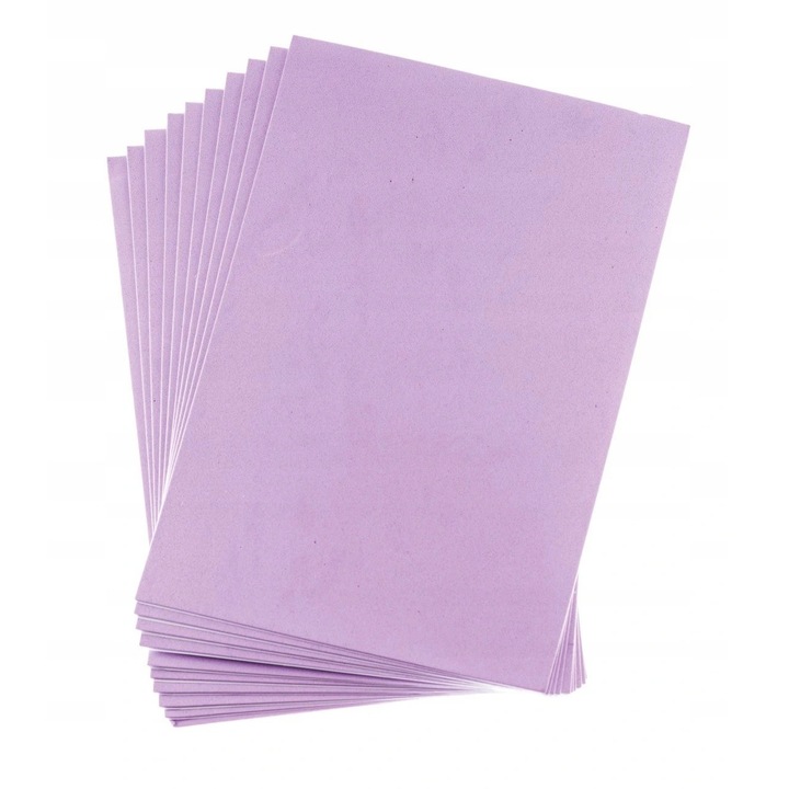 Pianka autocolanta Luka, set 10 foi, 30x20cm, violet