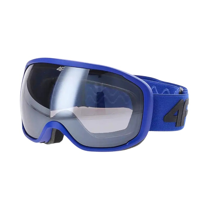 Ochelari de schi pentru copii 4F, kobalt, unisex, filtru UV400, anti-aburire