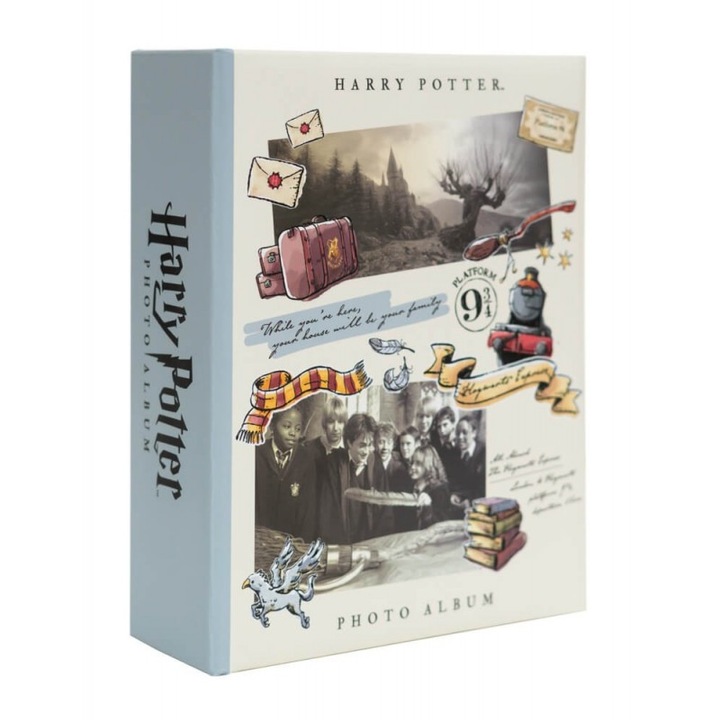 Album foto Harry Potter, 100 poze 10x15cm, coperta tare, set