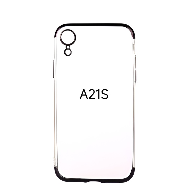 Husa de Silicon Hybrid pentru Samsung A21S Gri