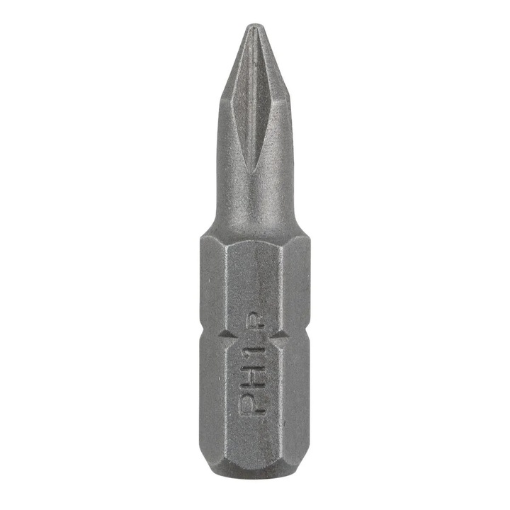 Set 2 biti pentru insurubat, Bosch, profil Phillips, PH 1, 25 mm