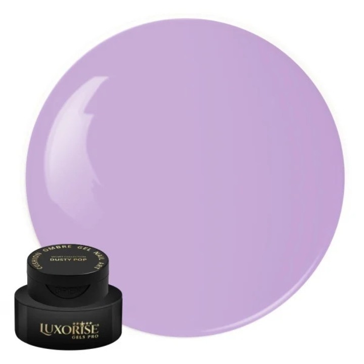 Gel UV Nail Art Babyboomer LUXORISE Cushion Ombre Velvet - Dusty Pop, 2ml