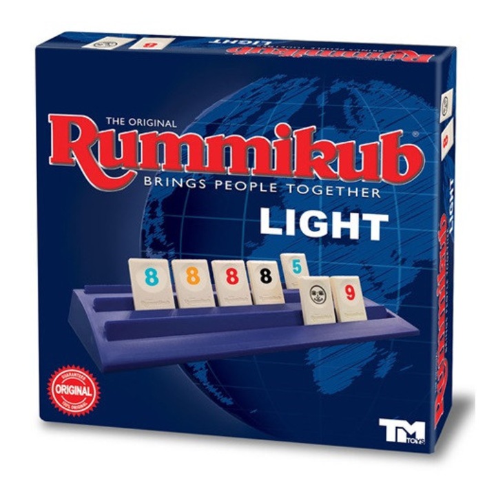 Jocuri de societate Rummikub Light LMD3605, set, multicolor