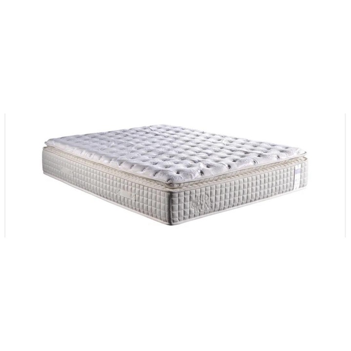 МАТРАК ЗА ЛЕГЛО BIO LUX MASSIMO SOGNO, 180x200x31 см, комфортна мека пяна 3 см, специална плетена материя, силиконизирано влакно, пяна с кариран десен, 1,5 см поддържаща пяна