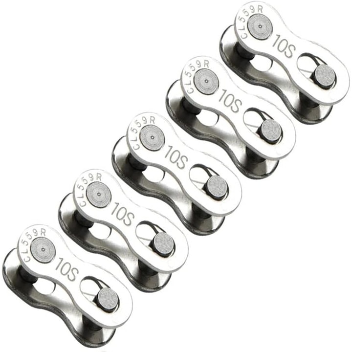 Set 5 Perechi Zale Bicicletă QUEAMBLER Argintii 10 Viteze