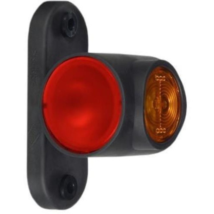 Lampa LED Lamiro, бяло-оранжево-червена, 12/24V