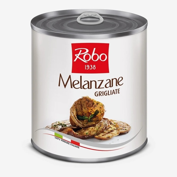 Vinete feliate la gratar, in ulei Melanzane Grigliate Robo 780g
