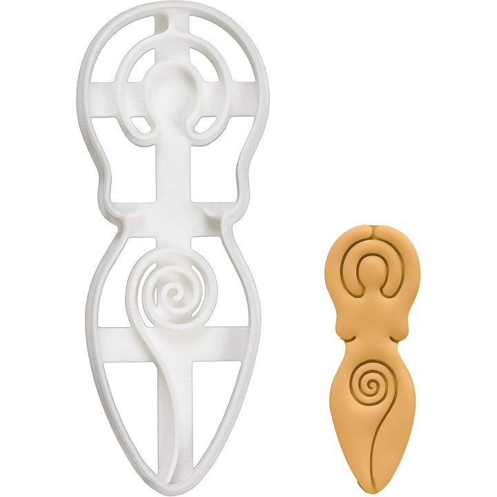 Forma de Fursecuri Spirala, bakerlogy, 4.5x11.5cm, plastic, 1 bucată