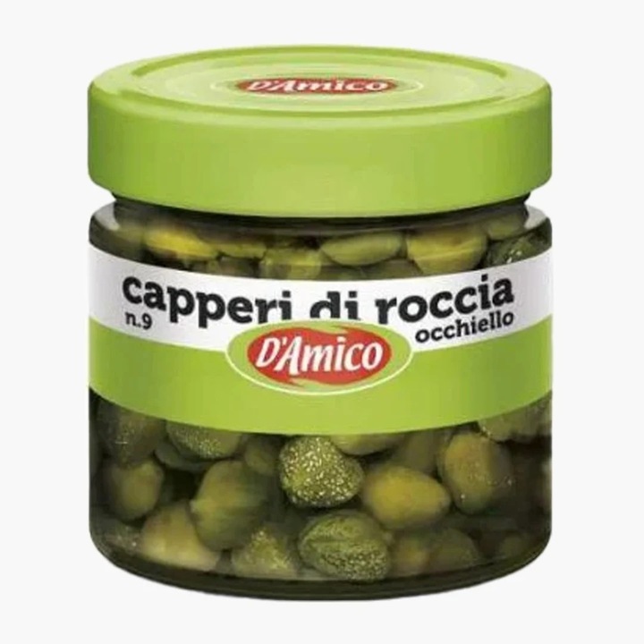 Capere murate in otet calibru 9 D'Amico 100g