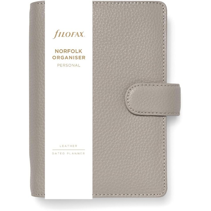 Agenda Personala Filofax Norfolk Taupe 2025