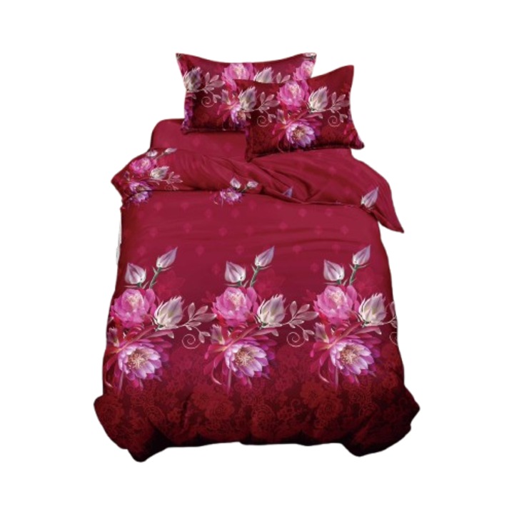 Ágynemű, 3D, 4 részes, gumis, 1 személyes 155x200 cm, különleges minta