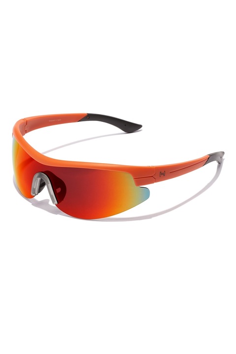 Hawkers, Ochelari de soare wrap unisex cu lentile polarizate, 00-135, Portocaliu