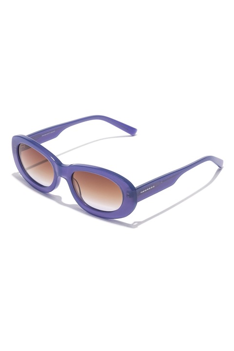 Hawkers, Ochelari de soare ovali cu detaliu logo, 19-145, Violet