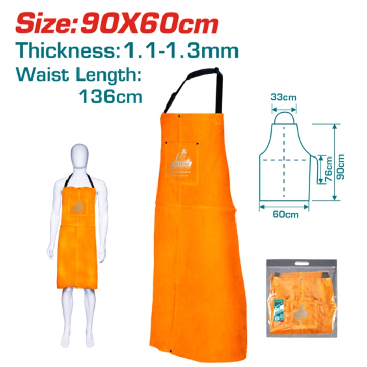 Sort de sudura TOTAL, 90 x 60 cm