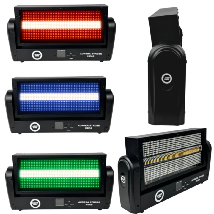 LIGHT4ME AURORA STROBE HEAD stroboscop scenic mobil