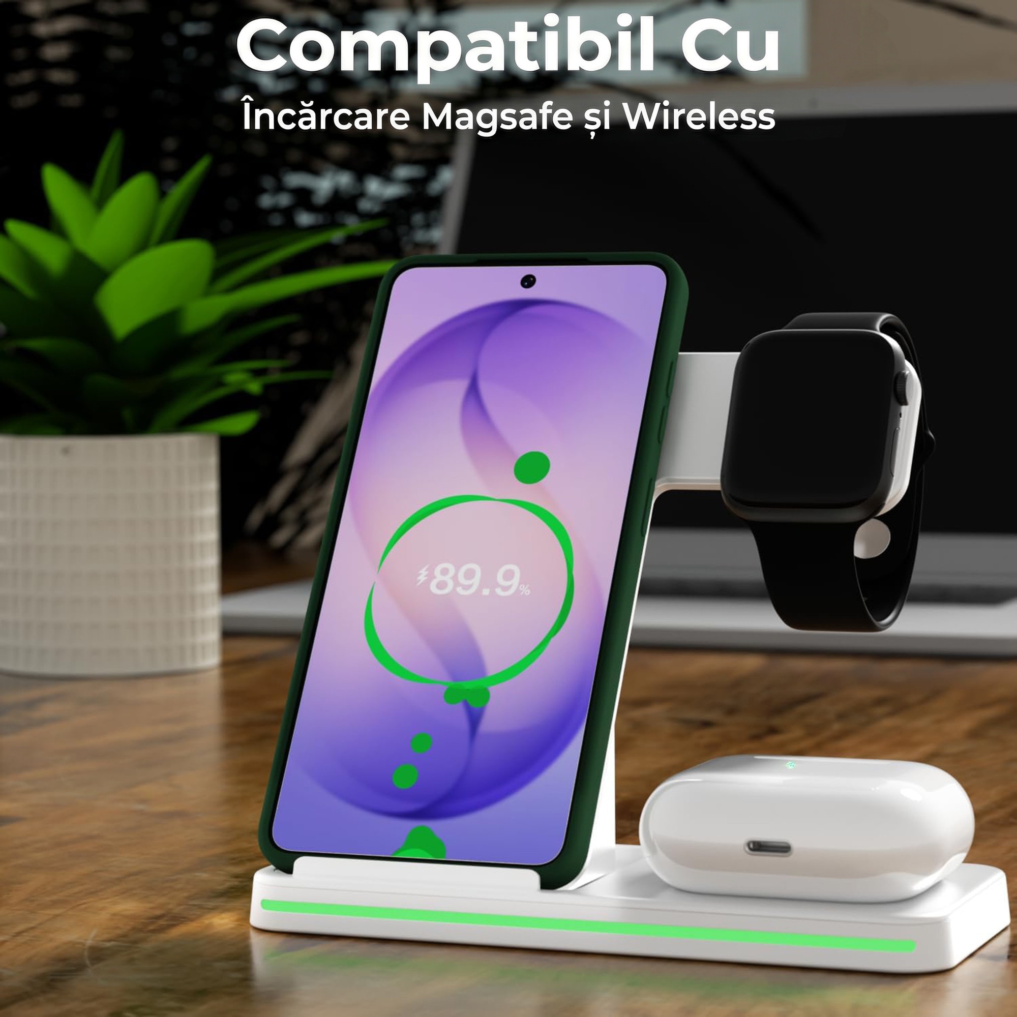 Husa pentru Samsung Galaxy S26 Ultra Daden® Silicon, Ultra Slim, Protectie sporita, Antisoc, Calitate Premium, Interior de microfibra, Verde