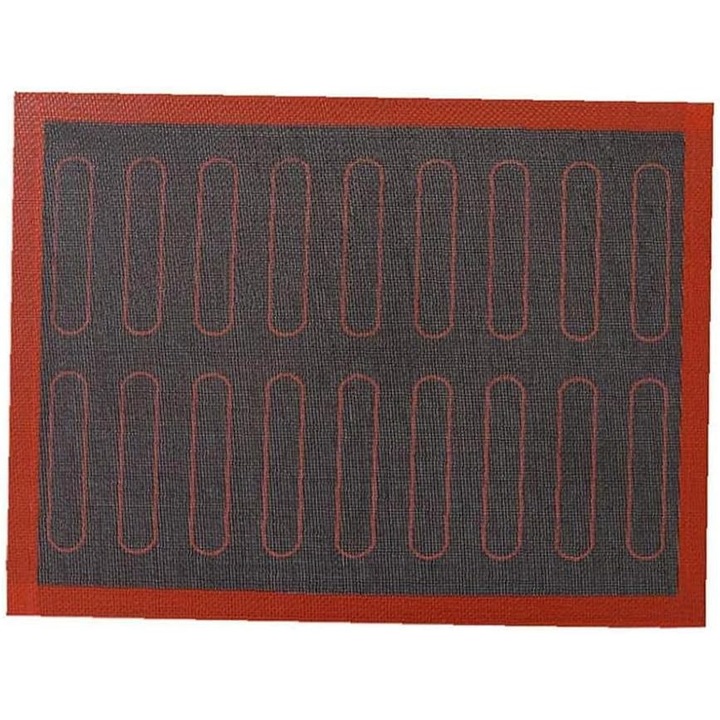 Covoraș de silicon pentru copt, HEEPDD, perforat, antiaderent, reutilizabil, 40x30cm