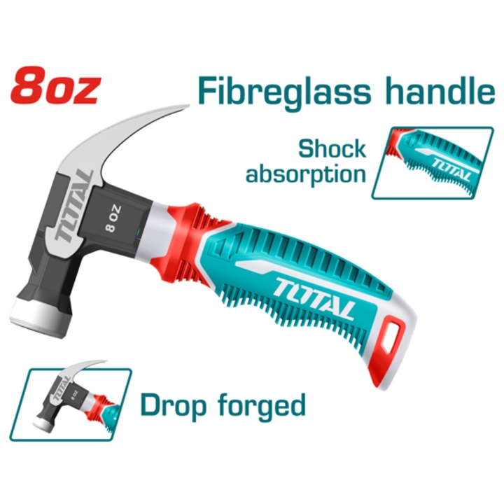 Mini levier tip „picior de capra” TOTAL, maner din fibra de sticla, 0, 220 kg